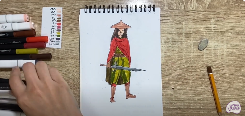 Рисуем Рая