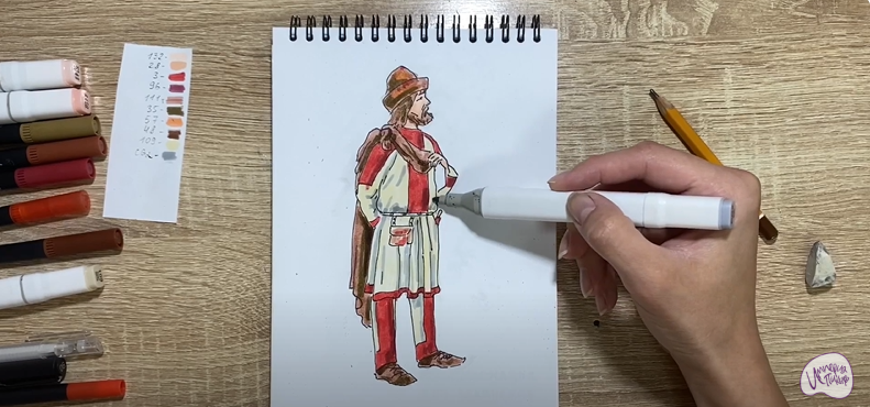 Рисуем Славянин
