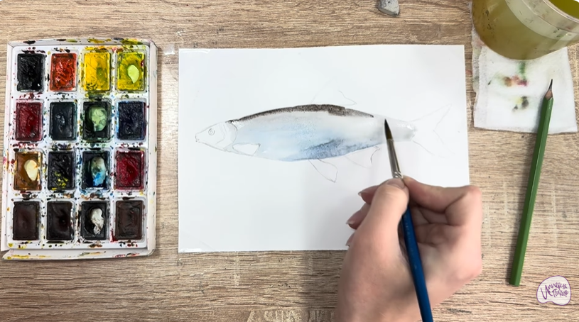 Рисуем Подуст