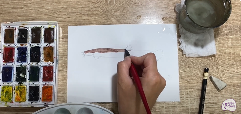 Рисуем Вьюн