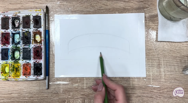 Рисуем Стадион Краснодар