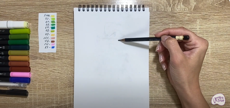 Рисуем Принцесса Фиона из "Шрека"