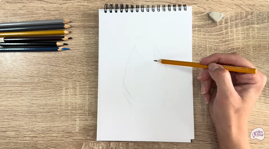 Рисуем Горная вискаша