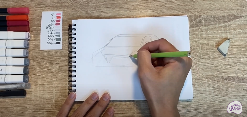 Рисуем Alfa Romeo