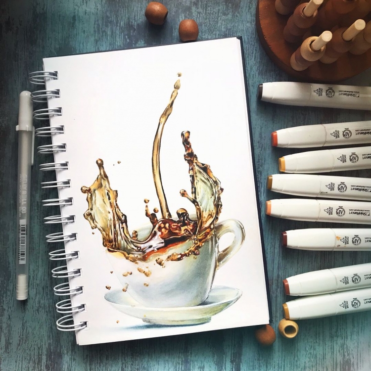 Рисуем Эстетические скетчбуки