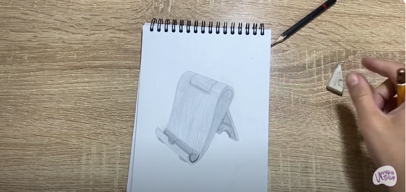 Рисуем Подставка для телефона