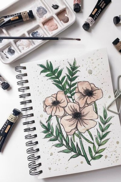 Рисуем Эстетические скетчбуки