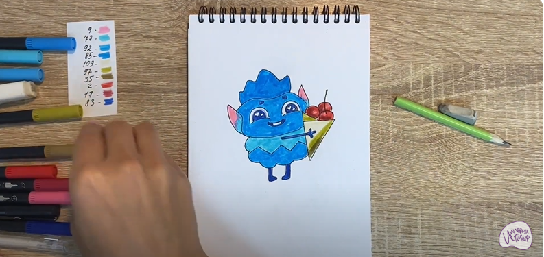 Рисуем Бу из "Лудлвилль"