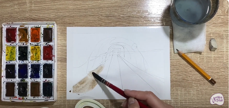 Рисуем Шахта