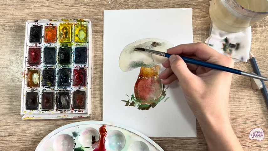 Рисуем Боровик красивый