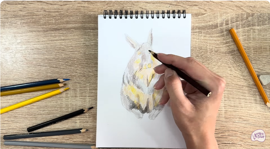 Рисуем Горная вискаша