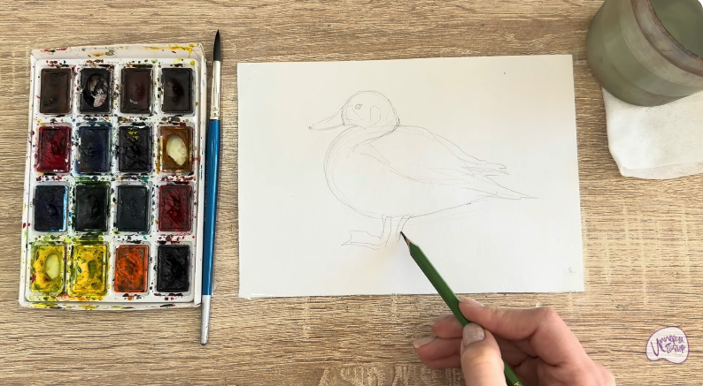 Рисуем Чирок-клоктун