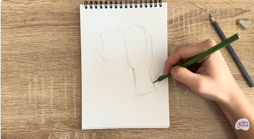 Рисуем Резиновые перчатки