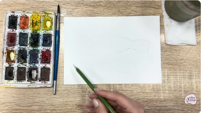 Рисуем Аротрон звёздчатый