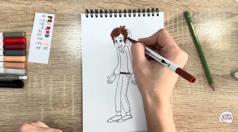 Рисуем Фил Динозавров из «Доктор Динозавров»