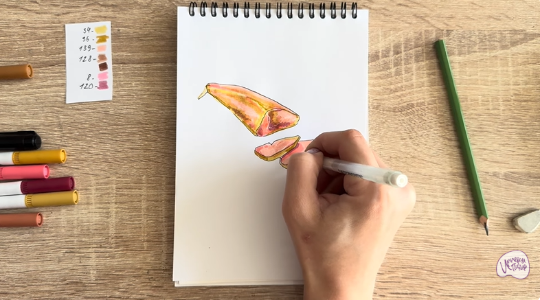 Рисуем Карпаччо