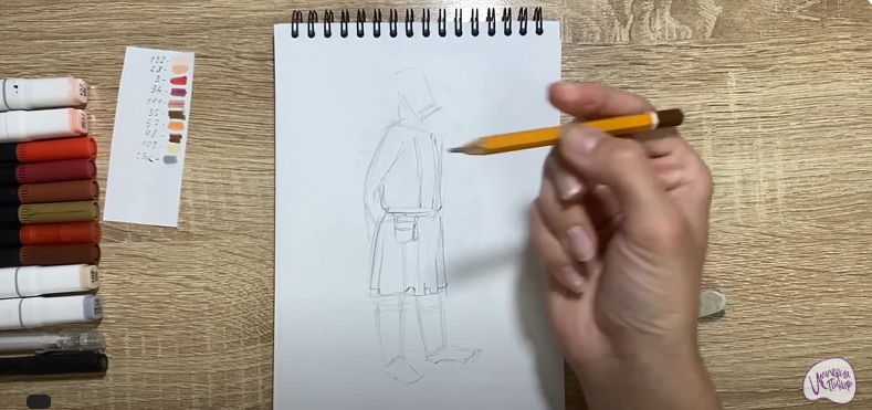 Рисуем Славянин
