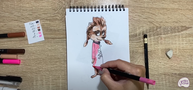 Рисуем Винни из "Монстры на каникулах"