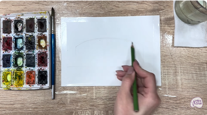 Рисуем Стадион Краснодар