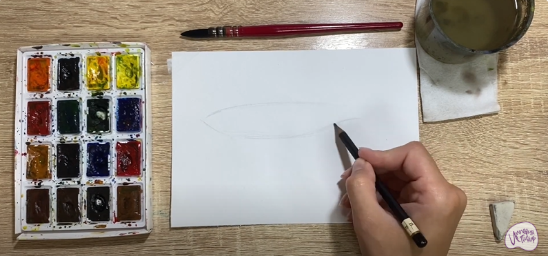 Рисуем Салака