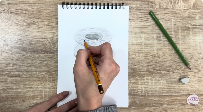 Рисуем Шпулька