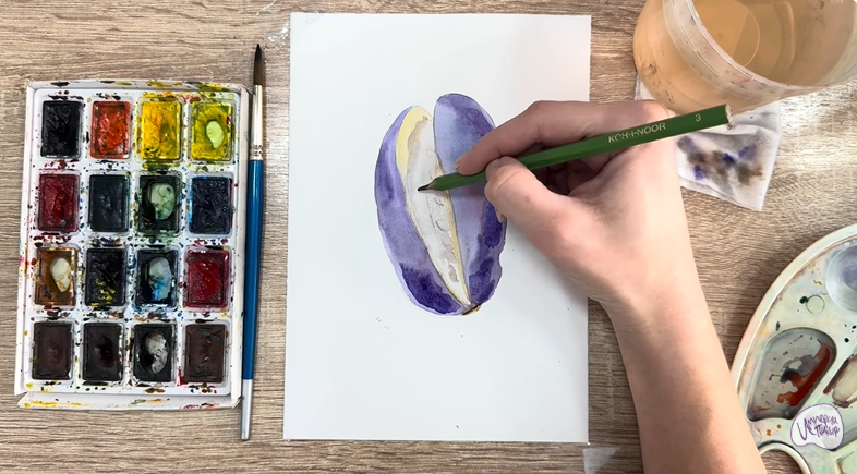 Рисуем Акебия