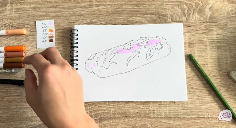 Рисуем Кулебяка Рисуем Кулебяка