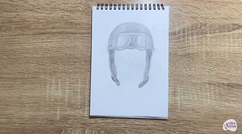 Рисуем Лётный шлем