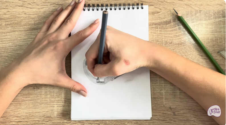 Рисуем Педаль велосипеда