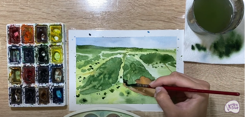 Рисуем Береги лес