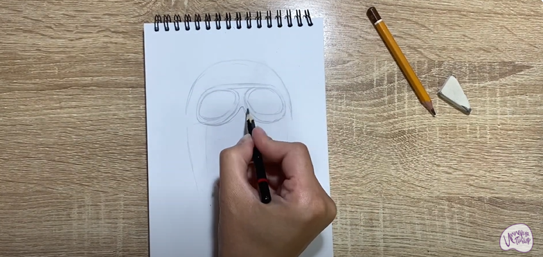 Рисуем Лётный шлем