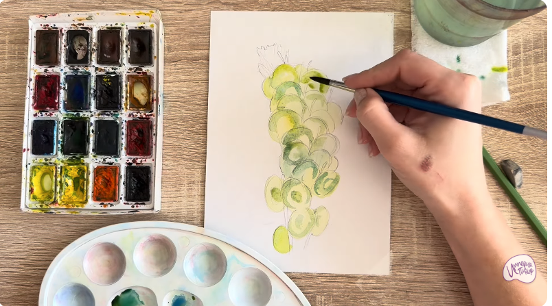 Рисуем Плещатка