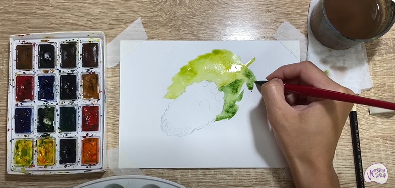 Рисуем Шелковица