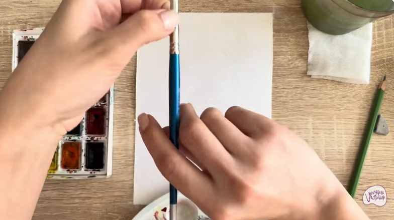 Рисуем Радиола розовая