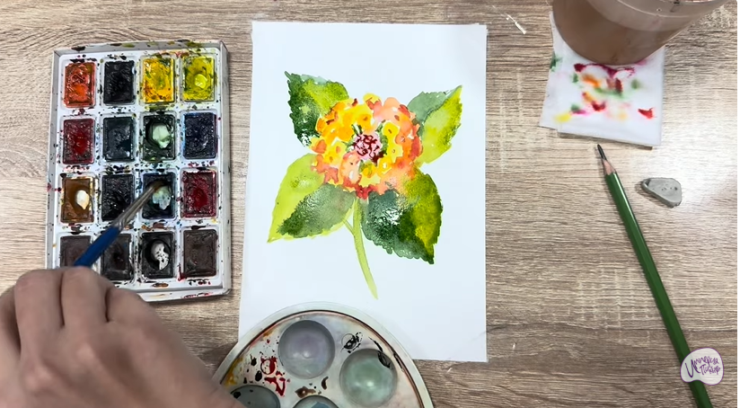 Рисуем Лантана Рисуем Лантана