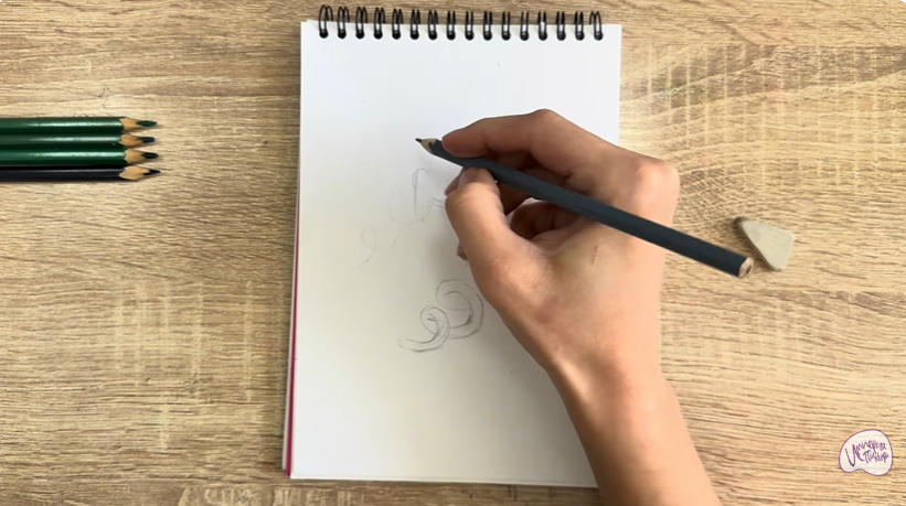 Рисуем Синельная проволока