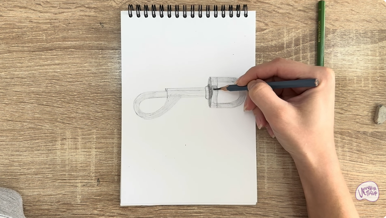 Рисуем Зацепной карабин