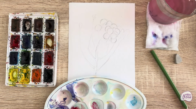 Рисуем Берцелия