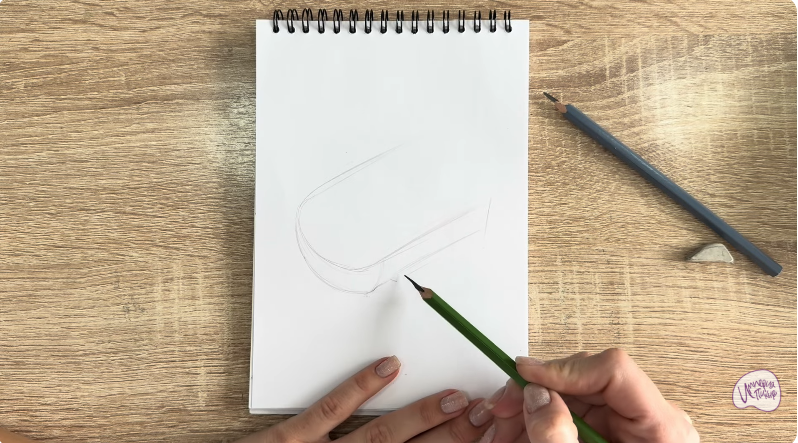 Рисуем Педаль велосипеда