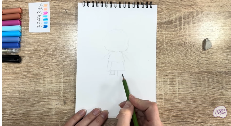 Рисуем Рори Блуберри