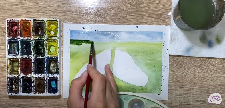 Рисуем Береги лес