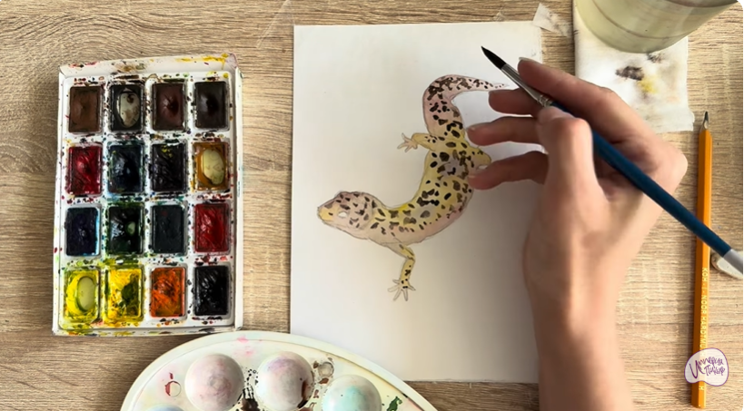 Рисуем Геккон