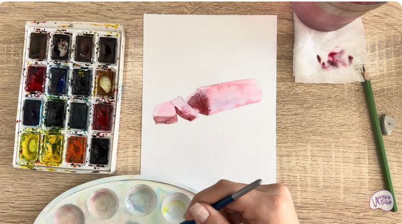 Рисуем Филе тунца