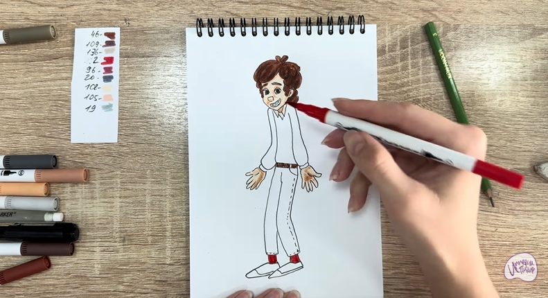 Рисуем Фил Динозавров из «Доктор Динозавров»