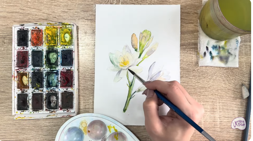 Рисуем Тубероза