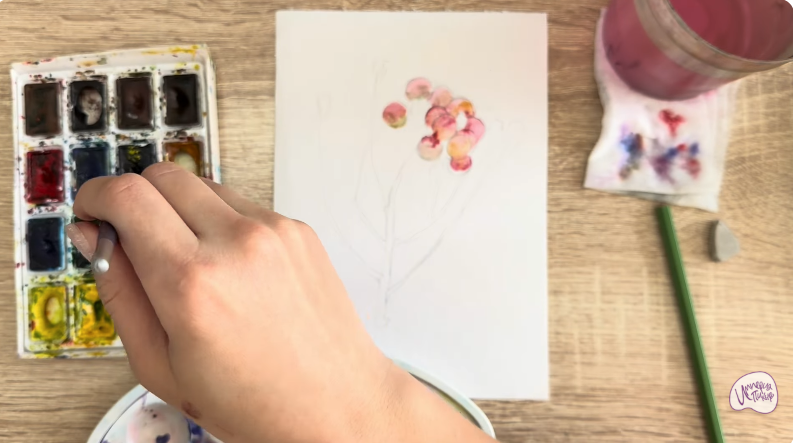 Рисуем Берцелия