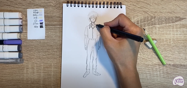 Рисуем Каору
