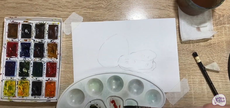 Рисуем Черимойя
