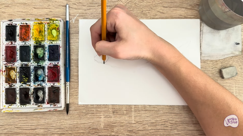 Рисуем Белоглазка