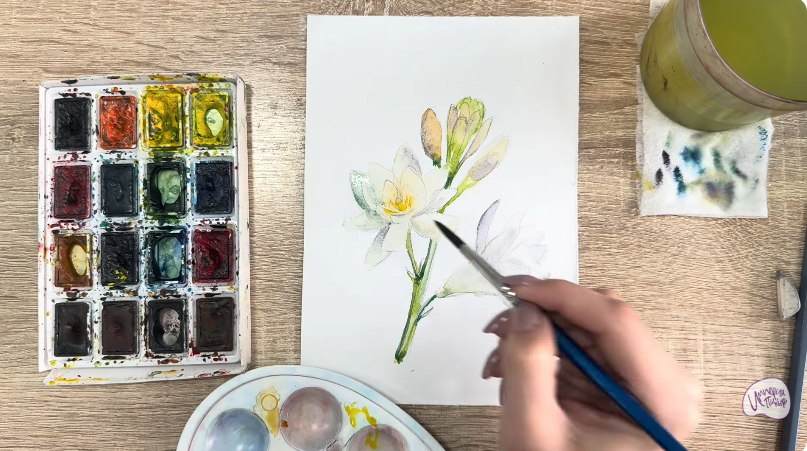 Рисуем Тубероза